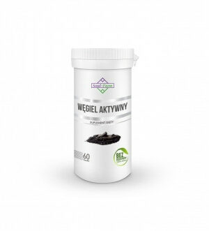 WĘGIEL AKTYWNY (180 mg) 60 KAPSUŁEK - SOUL FARM