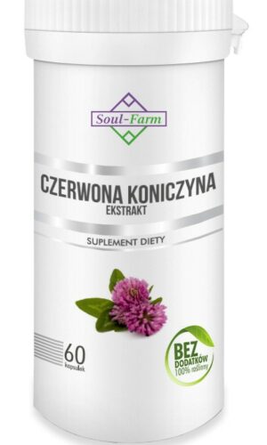 CZERWONA KONICZYNA EKSTRAKT (300 mg) 60 KAPSUŁEK - SOUL FARM
