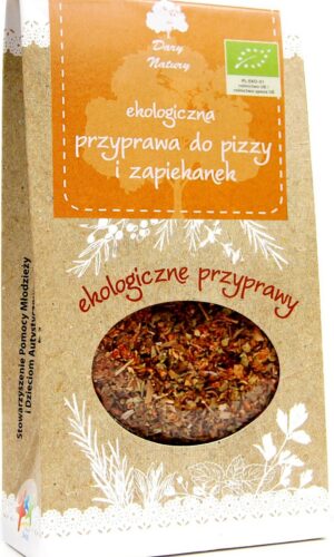 PRZYPRAWA DO PIZZY I ZAPIEKANEK BIO 30 g - DARY NATURY