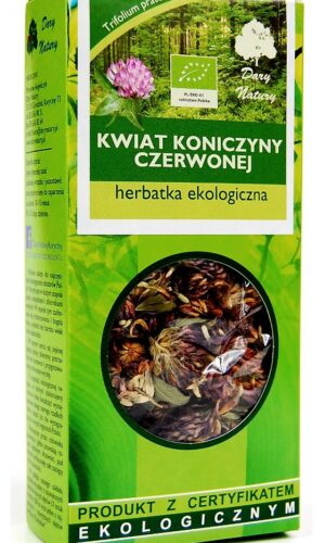 HERBATKA KWIAT KONICZYNY CZERWONEJ BIO 25 g - DARY NATURY
