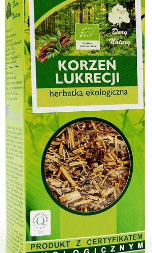 HERBATKA KORZEŃ LUKRECJI BIO 50 g - DARY NATURY