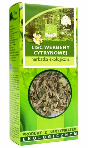 HERBATKA LIŚĆ WERBENY CYTRYNOWEJ BIO 25 g - DARY NATURY