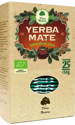 YERBA MATE BIO (25 x 2 g) 50 g - DARY NATURY