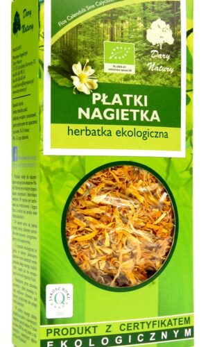HERBATKA PŁATKI NAGIETKA BIO 25 g - DARY NATURY