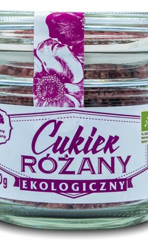 CUKIER RÓŻANY BIO 150 g - DARY NATURY