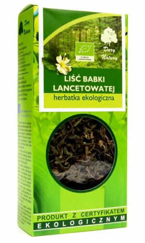 HERBATKA LIŚĆ BABKI LANCETOWATEJ BIO 25 g - DARY NATURY