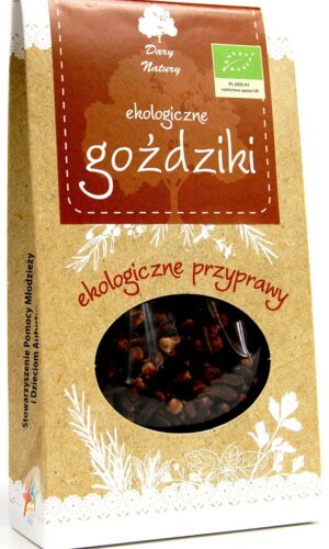 GOŹDZIKI CAŁE BIO 30 g - DARY NATURY