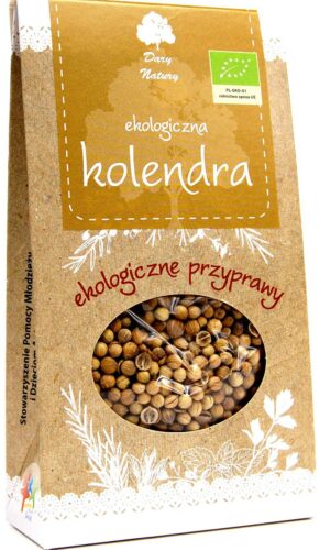 KOLENDRA ZIARNO BIO 30 g - DARY NATURY