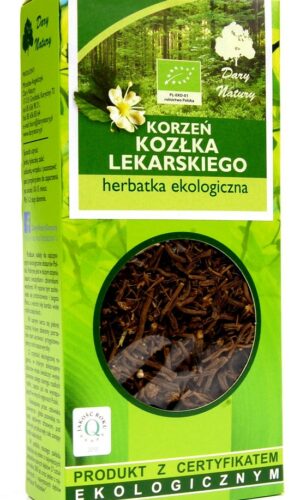 HERBATKA Z KORZENIA KOZŁKA LEKARSKIEGO BIO 100 g - DARY NATURY