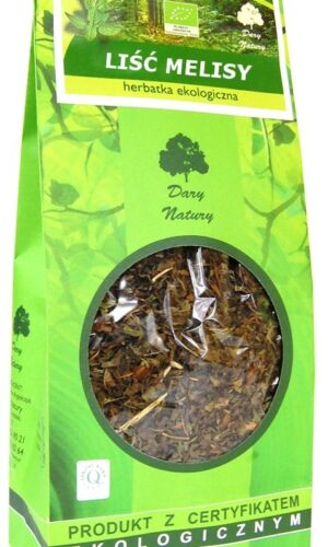 HERBATKA LIŚĆ MELISY BIO 100 g - DARY NATURY