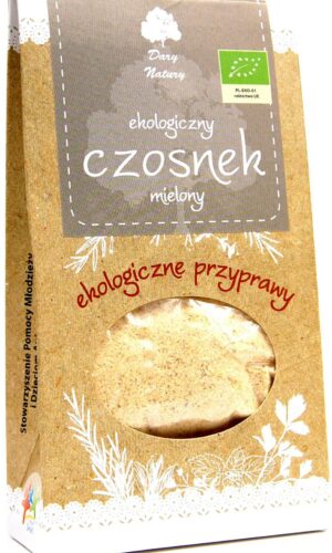 CZOSNEK MIELONY BIO 50 g - DARY NATURY