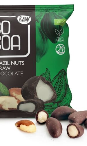 ORZECHY BRAZYLIJSKIE W SUROWEJ CZEKOLADZIE BIO 70 g - COCOA