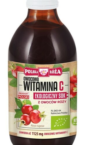 SOK Z RÓŻY NFC BIO 250 ml - POLSKA RÓŻA