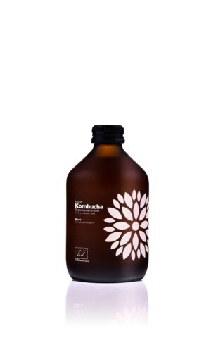 KOMBUCHA RÓŻANA BEZGLUTENOWA BIO 330  ml - VIGO