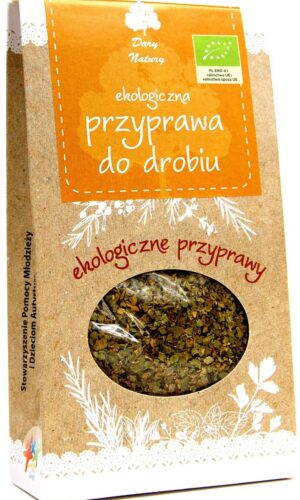 PRZYPRAWA DO DROBIU BIO 30 g - DARY NATURY
