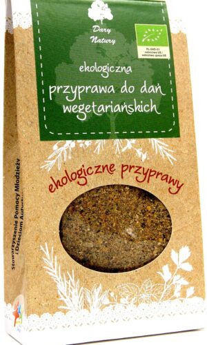 PRZYPRAWA DO DAŃ WEGETARIAŃSKICH BIO 40 g - DARY NATURY