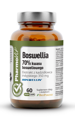 BOSWELLIA (700 mg) BEZGLUTENOWA 60 KAPSUŁEK - PHARMOVIT (CLEAN LABEL)