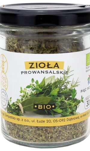 ZIOŁA PROWANSALSKIE BEZGLUTENOWE BIO 30 g - PIĘĆ PRZEMIAN