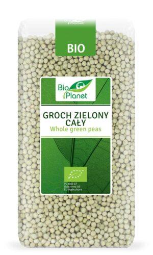 GROCH ZIELONY CAŁY BIO 500 g - BIO PLANET