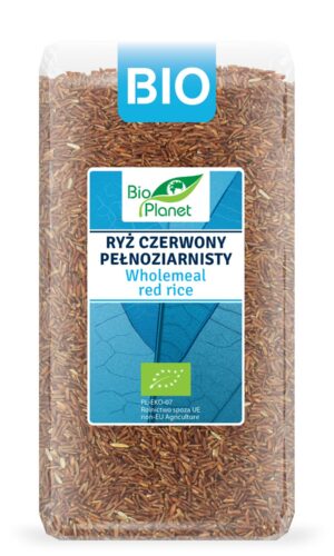 RYŻ CZERWONY PEŁNOZIARNISTY BIO 500 g - BIO PLANET