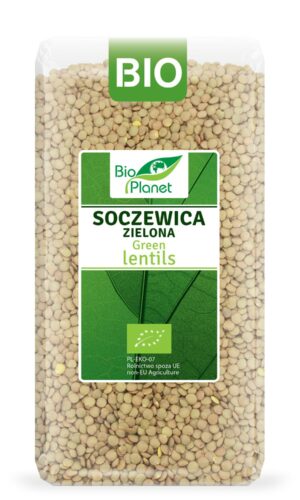 SOCZEWICA ZIELONA BIO 500 g - BIO PLANET