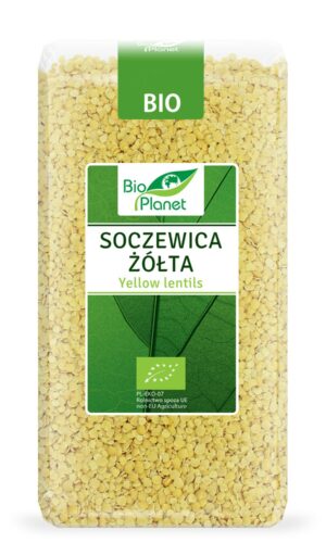 SOCZEWICA ŻÓŁTA BIO 500 g - BIO PLANET