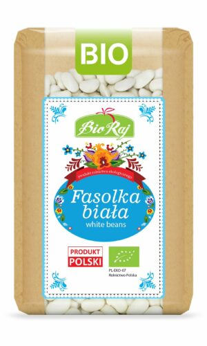 FASOLKA BIAŁA BIO (POLSKA) 500 g - BIO RAJ