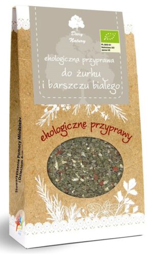PRZYPRAWA DO ŻURKU I BARSZCZU BIAŁEGO BIO 50 g - DARY NATURY