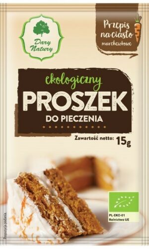 PROSZEK DO PIECZENIA BIO 15 g - DARY NATURY