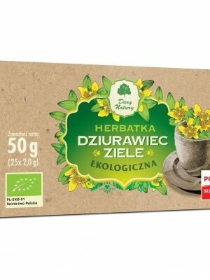 HERBATKA ZIELE DZIURAWCA BIO (25 x 2 g) 50 g - DARY NATURY