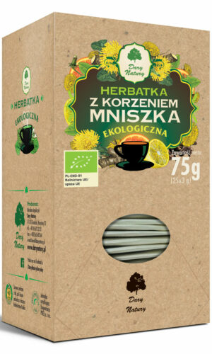 HERBATKA Z KORZENIEM MNISZKA BIO (25 x 3 g) 75 g - DARY NATURY