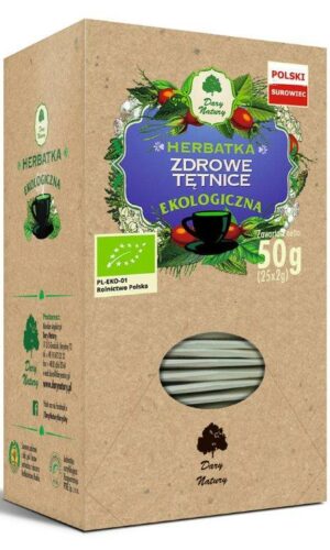 HERBATKA ZDROWE TĘTNICE BIO (25 x 2 g) 50 g - DARY NATURY