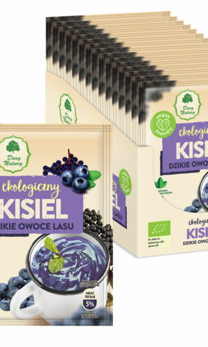 KISIEL INSTANT DZIKIE OWOCE LASU BEZGLUTENOWY BIO 30 g - DARY NATURY