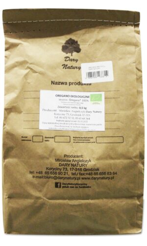 OREGANO BIO 500 g - HORECA (DARY NATURY)