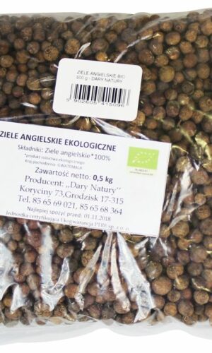 ZIELE ANGIELSKIE BIO 500 g - HORECA (DARY NATURY)
