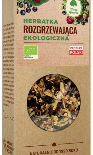 HERBATKA ROZGRZEWAJĄCA BIO 50 g - DARY NATURY
