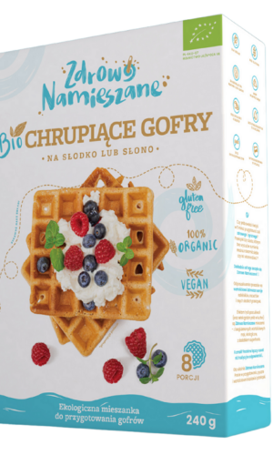 MIESZANKA NA GOFRY BEZGLUTENOWA BIO 240 g - ZDROWO NAMIESZANE