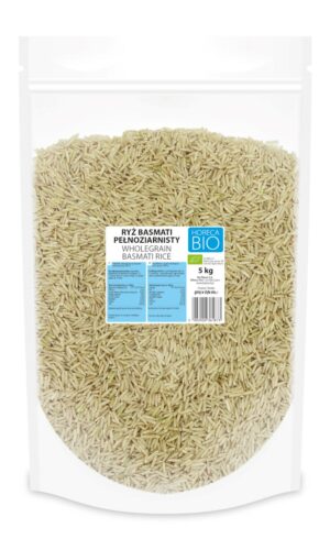 RYŻ BASMATI PEŁNOZIARNISTY BIO 5 kg - HORECA (BIO PLANET)