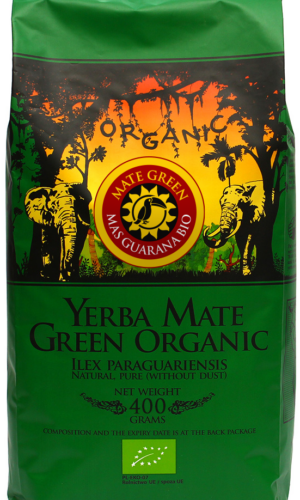 YERBA MATE GREEN MAS GUARANA BIO 400 g - ORGANIC MATE GREEN