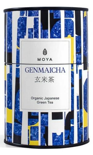 HERBATA ZIELONA GENMAICHA JAPOŃSKA Z PRAŻONYM RYŻEM BIO 60 g - MOYA MATCHA