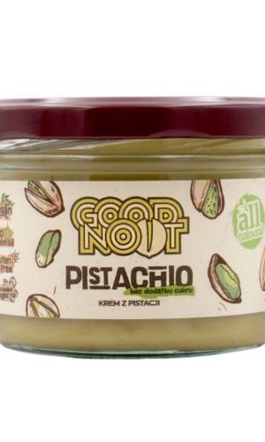 KREM PISTACJOWY BEZ DODATKU CUKRÓW 200 g - GOOD NOOT