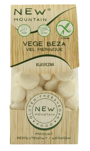 BEZY WEGAŃSKIE KLASYCZNE BEZGLUTENOWE 50 g - NEW MOUNTAIN