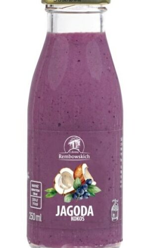SMOOTHIE JAGODA - KOKOS 250 ml - REMBOWSCY