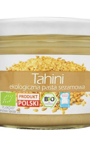 TAHINI (PASTA SEZAMOWA) BIO 180 g - BIO FOOD