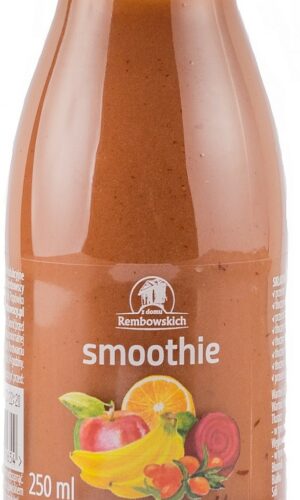 SMOOTHIE JABŁKO - BANAN - CZARNA PORZECZKA - BURAK - ROKITNIK 250 ml - REMBOWSCY