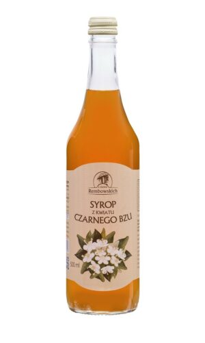 SYROP Z KWIATÓW CZARNEGO BZU 500 ml - REMBOWSCY