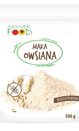 MĄKA OWSIANA BEZGLUTENOWA 500 g - DENVER FOOD