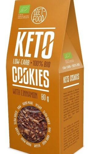 CIASTKA Z CYNAMONEM KETO BIO 80 g - DIET-FOOD