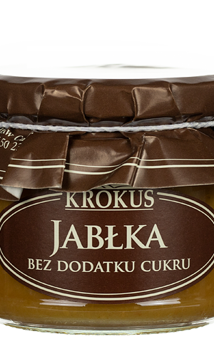 JABŁKA BEZ DODATKU CUKRÓW 310 g - KROKUS