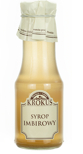 SYROP IMBIROWY BEZGLUTENOWY 355 g (280 ml) - KROKUS